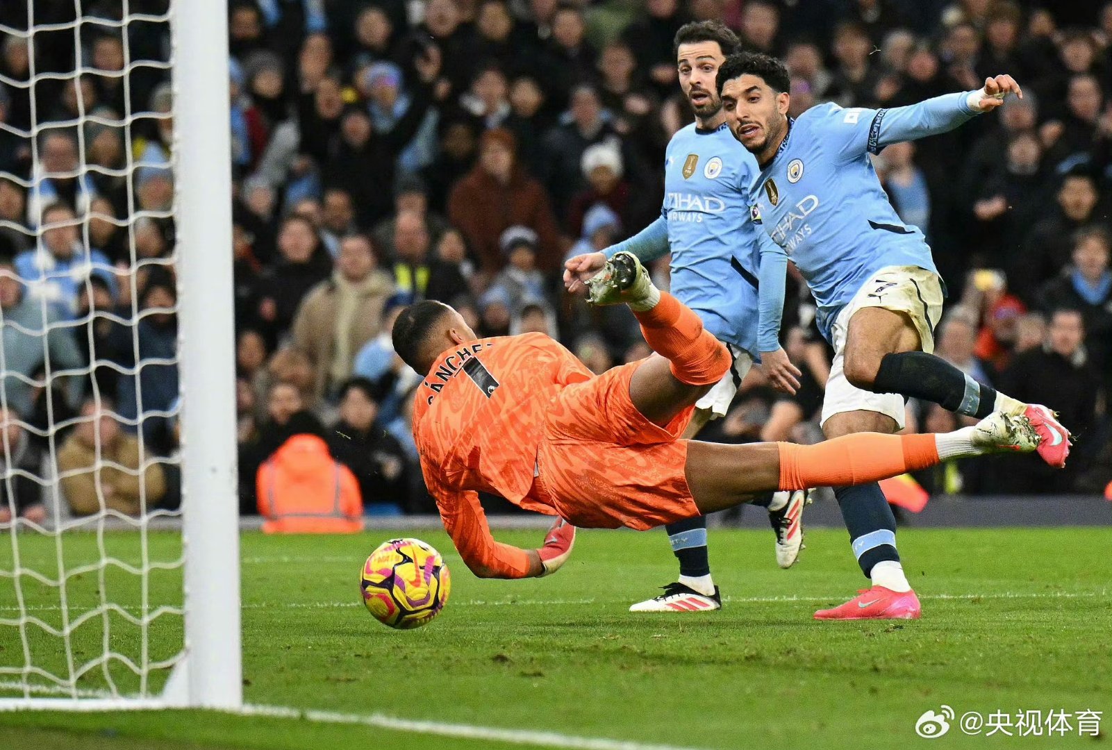 曼城中场强化进攻，提高射门准度